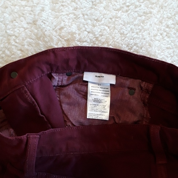Joe's Jeans | NWOT Slim Fit Vintage Wine Jeans - Picture 3 of 5